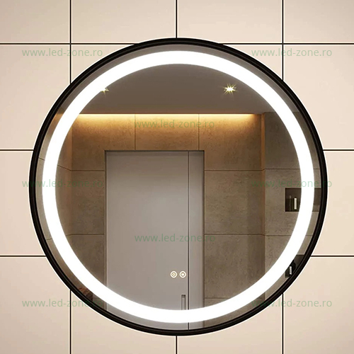 Oglinda Baie LED 70cm 2 Functii Touch Dezaburire LZJ10-1 Oglinda Baie LED 70cm 2 Functii Touch Dezaburire LZJ10-1 - imagine 1