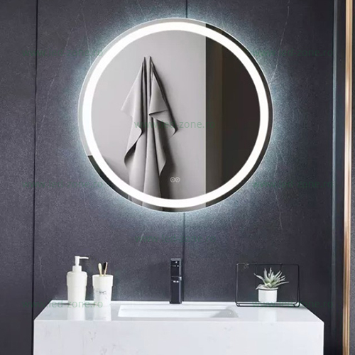 Oglinda Baie LED 70cm 2 Functii Touch Dezaburire LZJ05-1 Oglinda Baie LED 70cm 2 Functii Touch Dezaburire LZJ05-1 - imagine 1