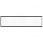 Panou LED 48W 120x30cm Aplicat Negru Backlight - imagine 2