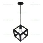 Pendul Soclu E27 Vintage Cub Suspendat Metal