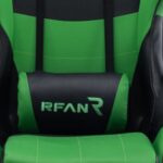 Scaun de Gaming, Tron Thrones, Verde-Negru BOC-730 - imagine 8