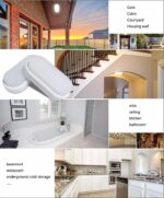 Plafoniera LED 20W Exterior Ovala Alba - imagine 4
