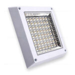 Plafoniera LED 8W Patrata Dispersor Clar - imagine 2