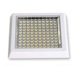 Plafoniera LED 8W Patrata Dispersor Clar - imagine 3