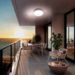 Plafoniera LED Senzor Reglabil 20W Rotunda Exterior CCT- SORENTO - imagine 2