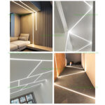 Profil Aluminiu Incastrat Dispersor Mat 1M 34MM - imagine 6