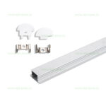 Profil Aluminiu Incastrat Dispersor Mat 1M 11.2MM - imagine 2