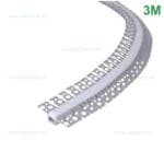 Profil Aluminiu Incastrat Sub Tencuiala 3M Flexibil 2 Directii 10MM