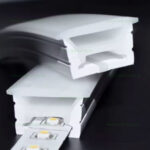 Profil Flexibil Incastrat Silicon Mat 20x10mm - imagine 2