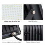 Proiector LED 100W RGB+CCT cu Telecomanda - imagine 4