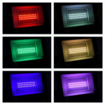 Proiector LED 100W RGB+CCT cu Telecomanda - imagine 7