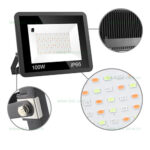 Proiector LED 100W SMD2835 Slim RGB Telecomanda - imagine 2