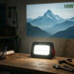 Proiector LED 10W Acumulator USB LZ8110 - imagine 5