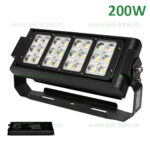 Proiector LED 200W ANTARES Negru Emergenta