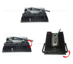 Proiector LED 100W 220V Slim Negru Pro 808 - imagine 2