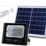 Proiector LED 40W cu Panou Solar si Telecomanda