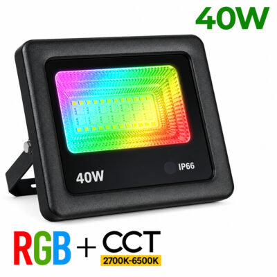 Proiector LED 40W RGB+CCT cu Telecomanda LZ20A019