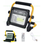Proiector LED 50W COB Acumulator USB Solar