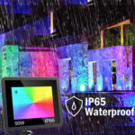 Proiector LED 50W SMD2835 Slim RGB Telecomanda - imagine 2