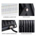 Proiector LED 60W RGB+CCT cu Telecomanda - imagine 4