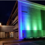Proiector LED 9W 220V Liniar 50cm RGB Fara Telecomanda - imagine 2