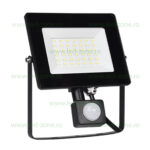 Proiector LED 30W Senzor HELIOS Negru Emergenta - imagine 2
