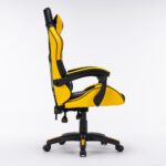 Scaun de Gaming, Tron Thrones, Galben-Negru BOC-730 - imagine 5