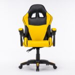 Scaun de Gaming, Tron Thrones, Galben-Negru BOC-730 - imagine 3