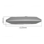 Senzor Miscare Plat 360 Grade 1200W Microwave - imagine 8