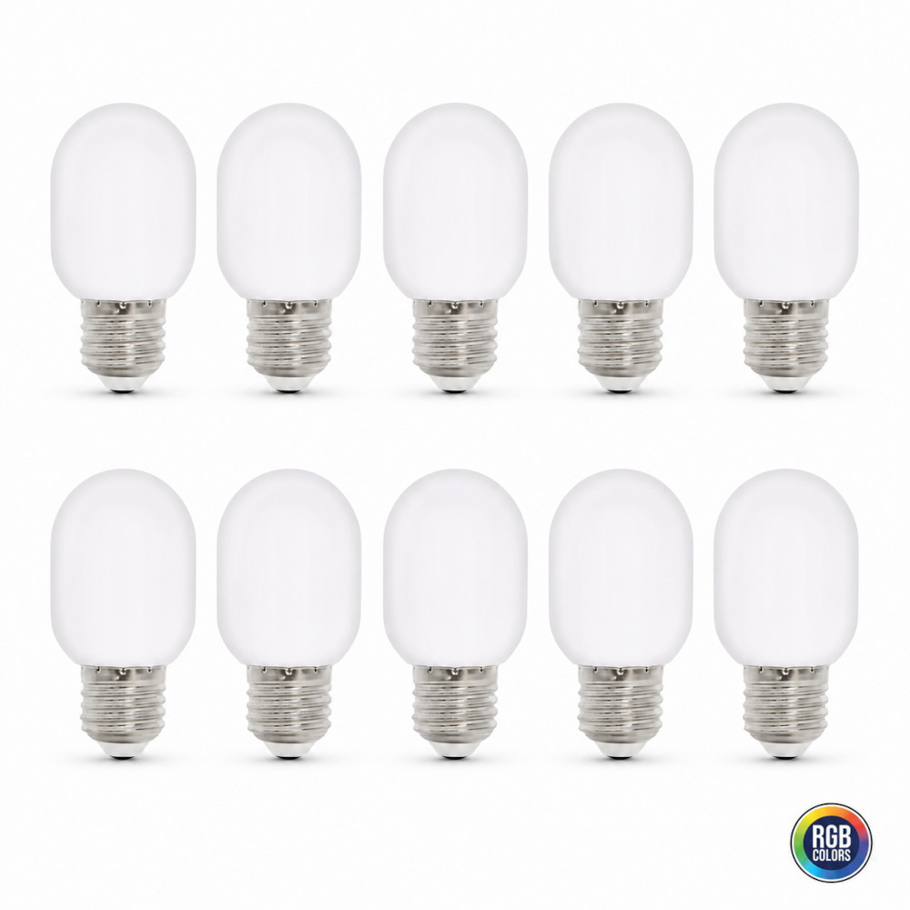 set-10-becuri-led-e27-1w-glob-mat-rgb-comfort-1 Set 10 Becuri LED E27 1W Glob Mat RGB COMFORT - imagine 1