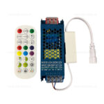 Set 5 Hexagoane LED Honeycomb RGBW Digitale Tuburi 440mm - imagine 2