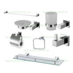 Set Complet Accesorii Pentru Baie Cromat LZ28600
