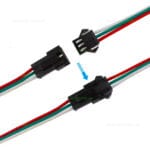 Set Conectori Mama-Tata 3 Fire Banda LED Digitala - imagine 3