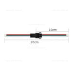 Set Conectori Mama-Tata 3 Fire Banda LED Digitala - imagine 4