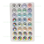 Set 5 Hexagoane LED Honeycomb RGB Digitale Tuburi 460mm Premium - imagine 6