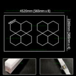 Set Tub LED Modular 600W Tuburi 440mm LZ3950 - imagine 2