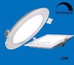 Spot LED 21W Slim Rotund Alb Dimabil