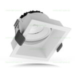 Spot LED 13W COB Patrat Mobil 36 Grade Alb - imagine 2