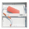 Spot LED 15W Patrat Alb Aplicat 2 Spot LED 15W Patrat Alb Aplicat - imagine 2