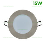 Spot LED 15W Rotund Cromat