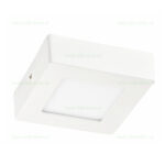 Spot LED 18W Patrat Alb Aplicat Ignifug - imagine 2