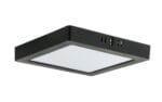 Spot LED 18W Patrat Negru Aplicat LZ30355