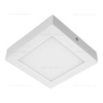 Spot LED 24W Patrat Alb Aplicat Ignifug - imagine 2