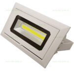 Spot LED 30W COB Dreptunghiular Mobil Alb - imagine 3