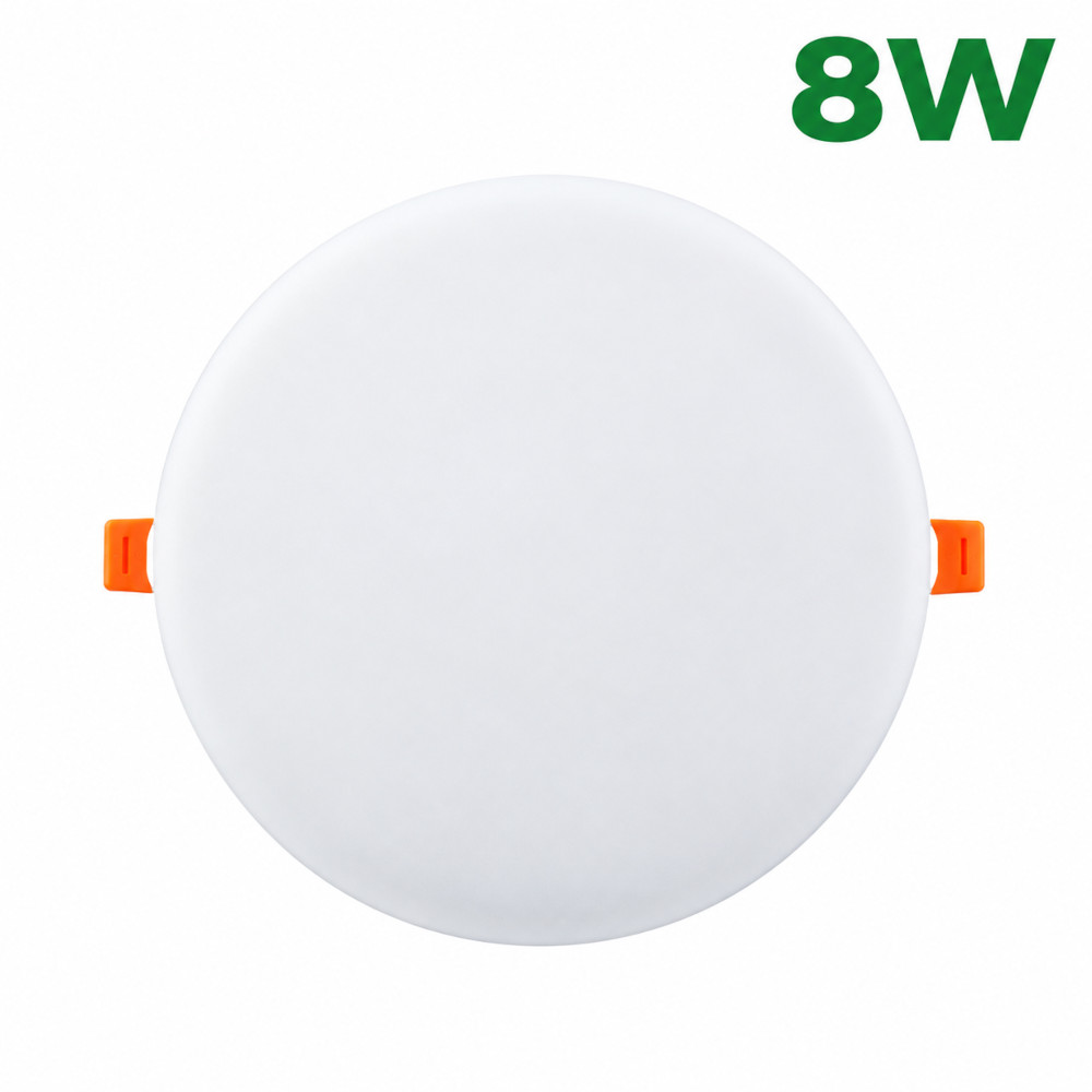Spot LED 8W Rotund Mat Frameless Cleme Ajustabile 2 Spot LED 8W Rotund Mat Frameless Cleme Ajustabile - imagine 2