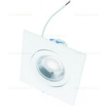 Spot LED 5W COB Patrat Mobil Alb ABS Mediu Umed LZ7363 - imagine 2