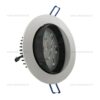 Spot LED 9x1W Rotund Mobil Alb - Negru 2 Spot LED 9x1W Rotund Mobil Alb - Negru - imagine 2