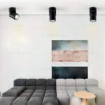 Spot LED Aplicat 6W Mobil Negru - imagine 3