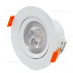 Spot LED 12W SMD Rotund Mobil Alb ABS - imagine 2