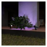 Spot LED Exterior 12W Solar RGB 220V Montaj Gradina - imagine 2
